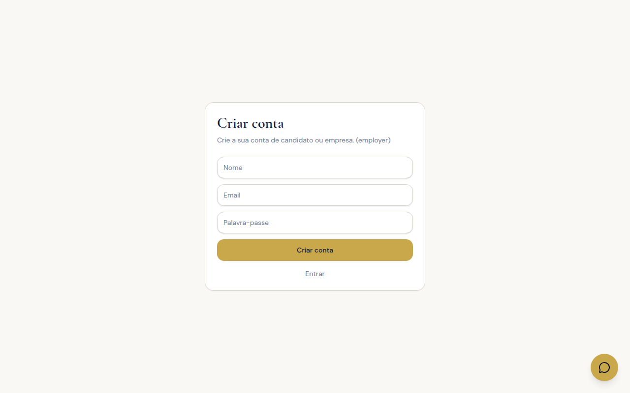 Registo de empresa